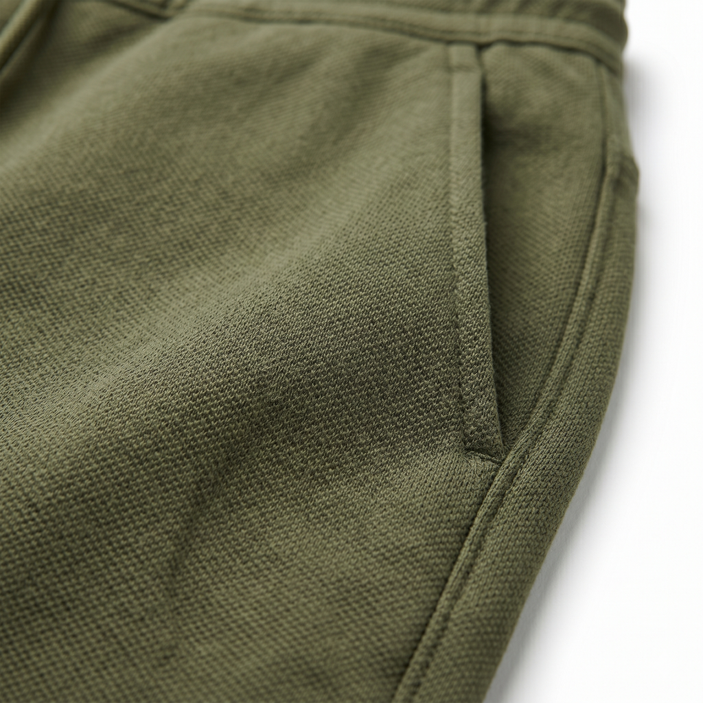 Tailored Piqué Knitted Shorts