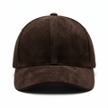 The Sophisticated Suede Baseball Cap