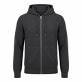 Fine-Gauge Merino Wool Zip-Up Hoodie