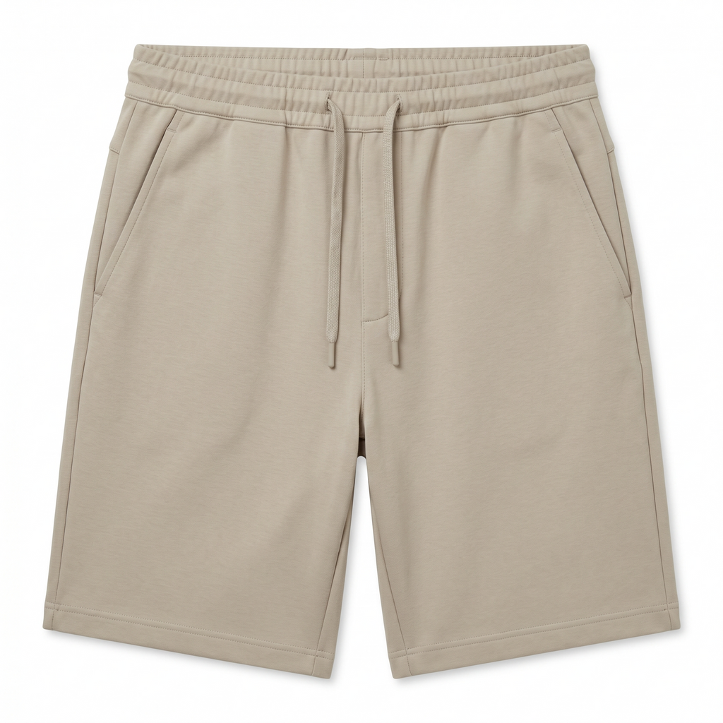 Fine Interlock Cotton Leisure Shorts