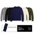 RL CABLE-KNIT JUMPER BUNDLE – BUY 2, GET 5 + FREE WOOL SCARF
